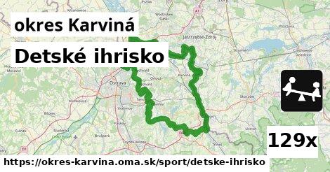 Detské ihrisko, okres Karviná