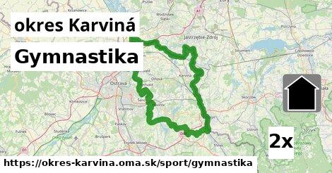 Gymnastika, okres Karviná