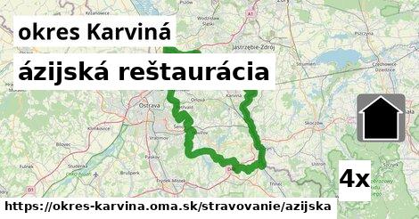 ázijská reštaurácia, okres Karviná