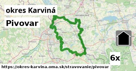 Pivovar, okres Karviná