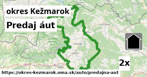 Predaj áut, okres Kežmarok