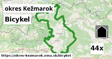 bicykel v okres Kežmarok