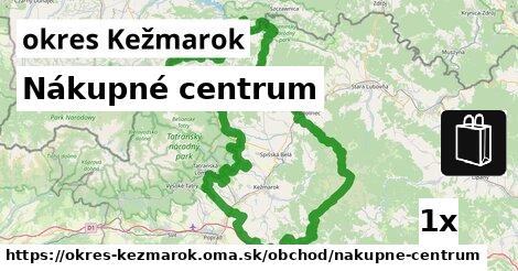 Nákupné centrum, okres Kežmarok