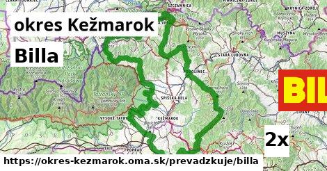 Billa v okres Kežmarok