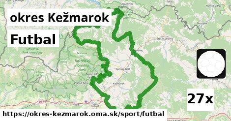 Futbal, okres Kežmarok