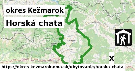 Horská chata, okres Kežmarok