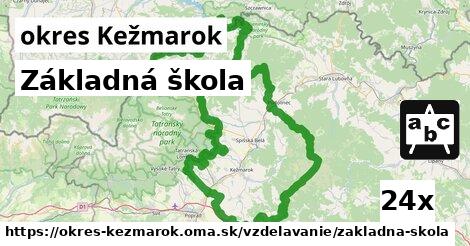 Základná škola, okres Kežmarok