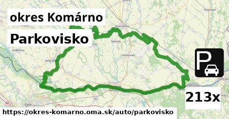 Parkovisko, okres Komárno