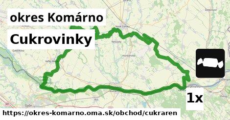 Cukrovinky, okres Komárno