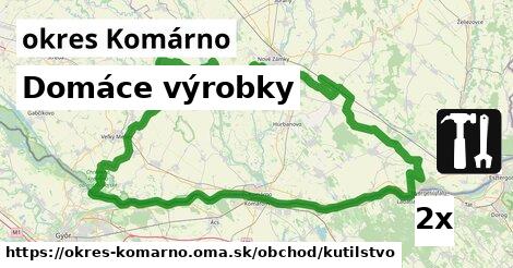 Domáce výrobky, okres Komárno