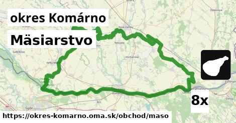 Mäsiarstvo, okres Komárno