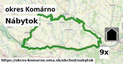 Nábytok, okres Komárno