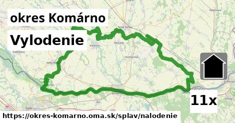 vylodenie v okres Komárno