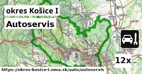 Autoservis, okres Košice I