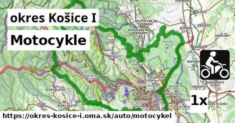 Motocykle, okres Košice I