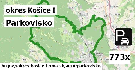 Parkovisko, okres Košice I