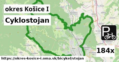 Cyklostojan, okres Košice I