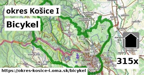 bicykel v okres Košice I