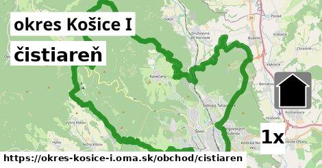 čistiareň, okres Košice I
