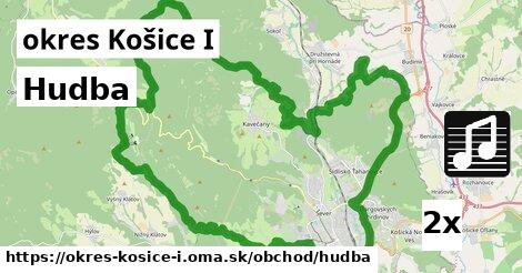 Hudba, okres Košice I