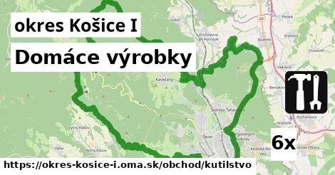 Domáce výrobky, okres Košice I