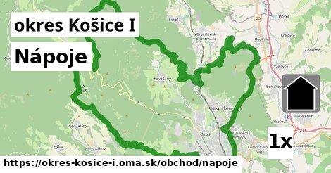 Nápoje, okres Košice I