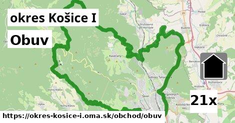 Obuv, okres Košice I