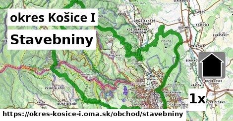 Stavebniny, okres Košice I