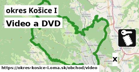 Video a DVD, okres Košice I