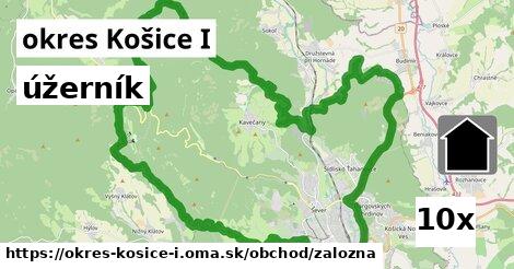 úžerník v okres Košice I