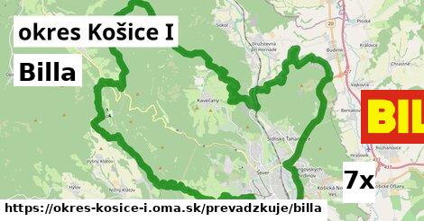 Billa, okres Košice I