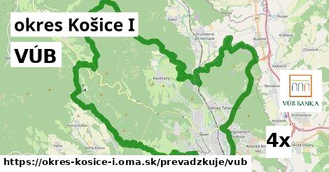 VÚB, okres Košice I
