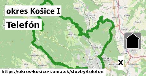 Telefón, okres Košice I