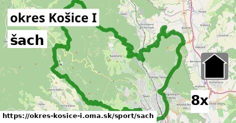 šach, okres Košice I