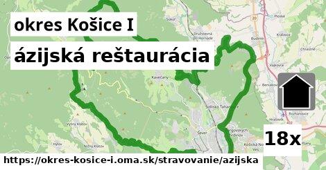 ázijská reštaurácia, okres Košice I