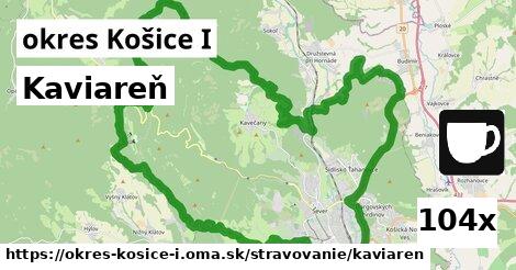 Kaviareň, okres Košice I