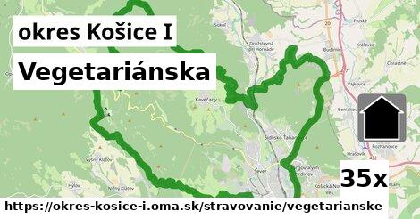 Vegetariánska, okres Košice I