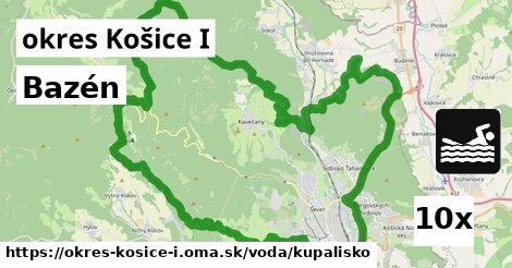 Bazén, okres Košice I