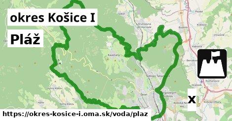 Pláž, okres Košice I