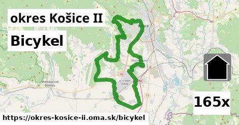 bicykel v okres Košice II
