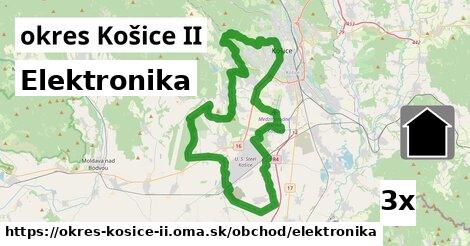 Elektronika, okres Košice II