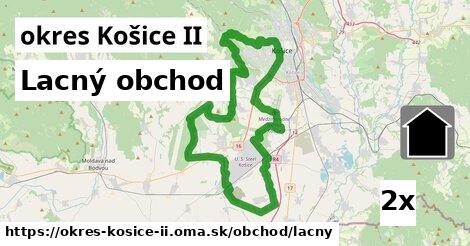 Lacný obchod, okres Košice II