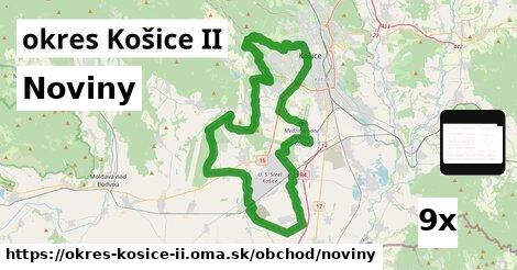 Noviny, okres Košice II