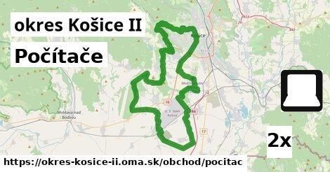 Počítače, okres Košice II