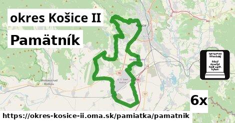 Pamätník, okres Košice II