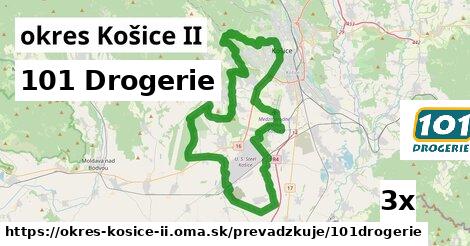 101 Drogerie, okres Košice II