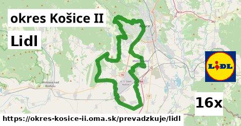 Lidl, okres Košice II