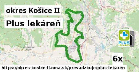 Plus lekáreň, okres Košice II