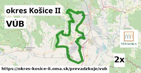 VÚB, okres Košice II