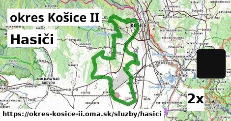 Hasiči, okres Košice II